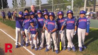 Mayor Archuleta visits Pico Rivera Pony Baseball [upl. by Jos]