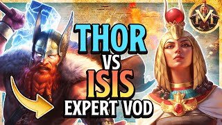 Age of Mythology Retold Thor vs Isis Expert First Person VOD [upl. by Lucille]