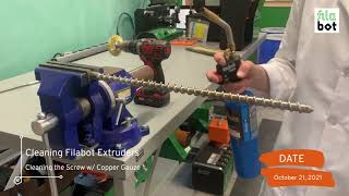 Cleaning Filabot Extruders EX2 and EX6 [upl. by Ware]