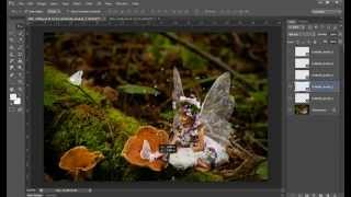 How to use magical sparkle digital butterflies png overlay set [upl. by Ermin847]