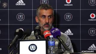 Orlando Pirates  202324 DStvPrem  vs Richards Bay  Post Match Press Conference [upl. by Eldrid706]