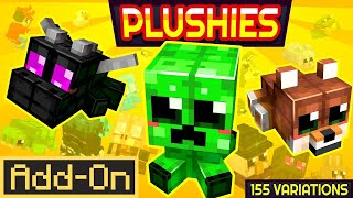 Plushies  Minecraft Marketplace Addon  Showcase [upl. by Beeck]