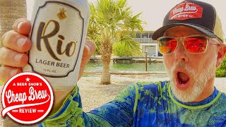 Rio Lager Guatemala Beer Review from Key West Florida by A Beer Snobs Cheap Brew Review [upl. by Guillaume315]