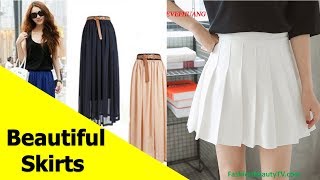 50 beautiful skirts pencil skirts and best skirts for ladies S5 [upl. by Keyes701]