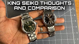 King Seiko SPB285 First Impressions and GS Comparison [upl. by Beatrisa]