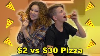 2 Pizza vs 30 Pizza MattyBRaps vs Madison Haschak [upl. by Joh]