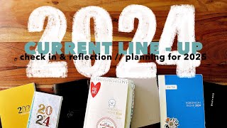 2024 Journal amp Planner Line Up  Reflection amp Prepping for 2025 [upl. by Milewski679]