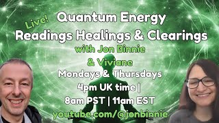 Live Quantum Psychic Akashic Readings Clearings and Healings with VivianeHeller [upl. by Noffets]