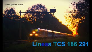 TCSLineas 186 291 met EuropeanSleeper langs Barneveld 4K [upl. by Thevenot]