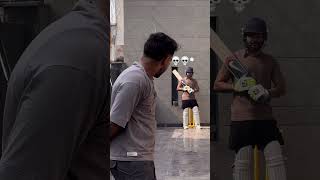 Relax guys we practicing with the sponge ball 😄cricket funny comedy viralreels viral shorts [upl. by Leahey]