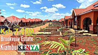 LOWCOST HOUSING IN KENYA Brookview Estate Kenyatta road by Willstone Homes 72500 ONLY [upl. by Nestor356]