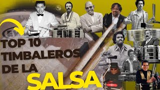 Cual es el mejor Timbalero de la Salsa 🎵Top 10 de los Timbales en la Salsa 🥁 [upl. by Steep]