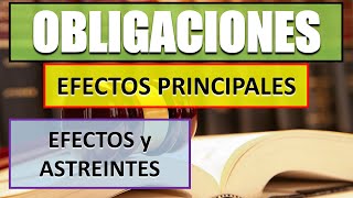 Efectos Principales de las Obligaciones [upl. by Sikes]