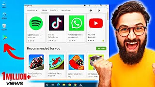 How to Install Google Play Store on PC ✔ How to Download amp Install Playstore Apps in Laptop or PC [upl. by Jaban818]