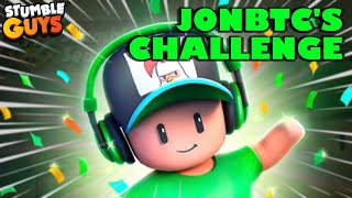 Ik doe mee aan JONBTCs Challenge  Stumble Guys [upl. by Ateikan693]