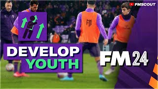 Top 5 ESSENTIAL Tips To Develop Your FM24 Wonderkids  Football Manager 2024 Tutorial [upl. by Eyatnod]