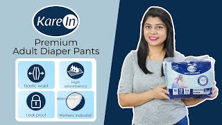 Best Adult Diapers for Elders amp Patients  KareIn Adult Diapers [upl. by Gnilrits920]