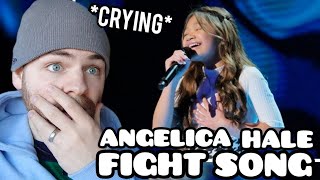 First Time Hearing Angelica Hale quotFight Songquot Reaction [upl. by Latt]