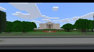 Casa BrancaWhite House  Minecraft PE [upl. by Connie]