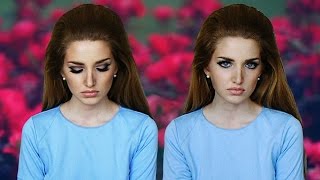 Lana Del Rey National Anthem Bouffant Hair Tutorial [upl. by Schnorr536]