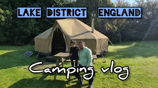 Camping Adventure In The Lake District  Indian Explores The Uk  Hindi Vlogs  Travel Videos [upl. by Fernandina685]