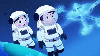 Chhota Bheem  Alien Dost Full Video in HINDI [upl. by Yelserp]