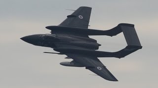 DH Sea Vixen  Bournemouth Air Festival 2015 HD [upl. by Eidob989]