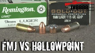 This is why you use hollow point for self defense [upl. by Yaja]