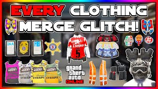 EVERY Working Clothing Merge Glitch In GTA 5 Online [upl. by Sadirah]