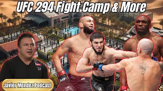 Javier Mendez Podcast  Dubai  Team Khabib amp UFC 294 Camp [upl. by Asiret335]