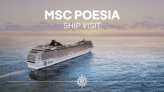 MSC Poesia  Ship Visit [upl. by Treblah]