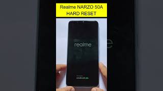 Realme NARZO 50A HARD RESET [upl. by Ahsirkal]