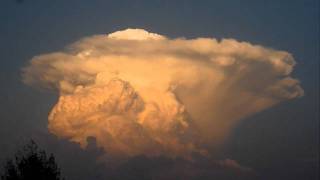 Cumulonimbus timelapse August 22 2011 [upl. by Lezti]