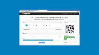 Howto Run QR Code Generator by AsposeBarCode for Java Using Maven [upl. by Uchida]