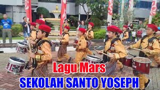 LAGU MARS SEKOLAH SANTO YOSEPH  Marching Band SD Santo Yoseph Metland Menteng Jakarta Timur [upl. by Uzziel]