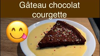 La recette du gâteau chocolat courgette  Bon et Healphy [upl. by Charleen]