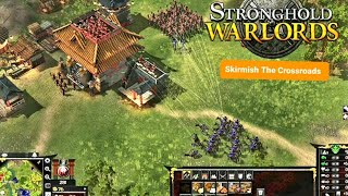 Stronghold Warlords Skirmish The Crossroads Part1 WalkthroughGamerzpark [upl. by Kaine]