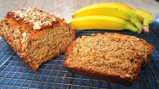 Pan de Plátano y Avena  Mi Receta Favorita  Mi Cocina Rápida [upl. by Aed420]