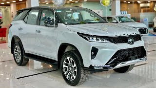 2024 Toyota Fortuner Legender 4x4  28L 4 Cylinder Exterior interior 7Seaters SUV White [upl. by Hardy]