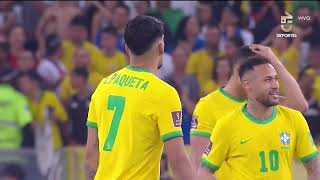 Brasil vs Chile  Clasificatorias Qatar 2022  Partido Completo [upl. by Anirazc116]