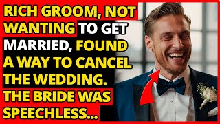 Rich Groom Not Wanting To Get Married Found A Way To Cancel The Wedding The Bride Was Speechless [upl. by Leeanne143]