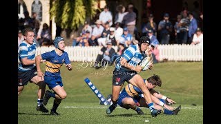 Nudgee College vs Toowoomba Grammar  1st XV Highlights Rnd 3 2017 [upl. by Zsamot]