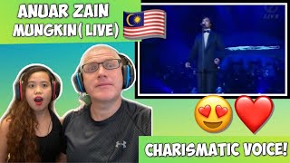 ANUAR ZAIN  MUNGKIN  REACTION CHARISMATIC VOICE🇲🇾 [upl. by Monica]