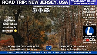 11152024 Part 3 of 3  Somerville to Manville New Jersey USA [upl. by Safier]