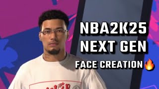 New  NBA 2k25 best drippy face creationnext gen [upl. by Weissman]