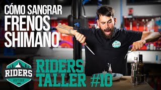 Cómo sangrar frenos Shimano Riders Taller 10 [upl. by Avitzur]