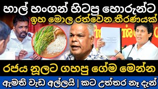 මෝල් හිමියන්ට රිදෙන්න පාඩමක් රජයෙන්  රජය නූලට ගහපු ගේම  Anura Kumara Disanayake akd npp news [upl. by Malchus]