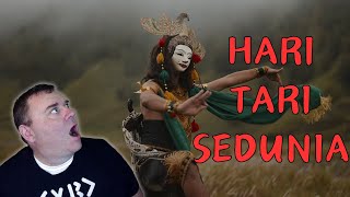 Tari Kreasi Nusantara – Hari Tari Sedunia  Victors Reaction [upl. by Eillen]