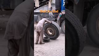 beat tyre repair man is man shorts repair tyre [upl. by Abell416]