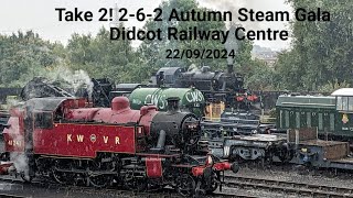 Double Ivatts  Take 2 262 Autumn Steam Gala  Didcot Railway Centre  22092024 [upl. by Emirak]